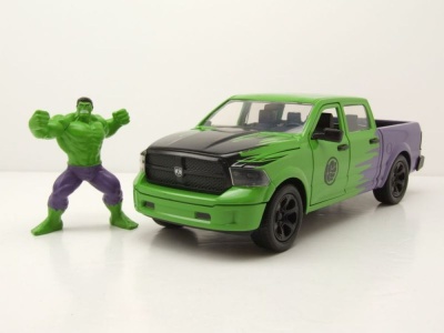 Ram 1500 Pick Up 2014 grün lila mit Hulk Figur...