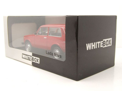 Lada Niva 1976 rot Modellauto 1:24 Whitebox