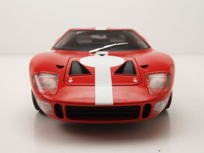 Ford GT40 1968 rot weiß Modellauto 1:18 Solido