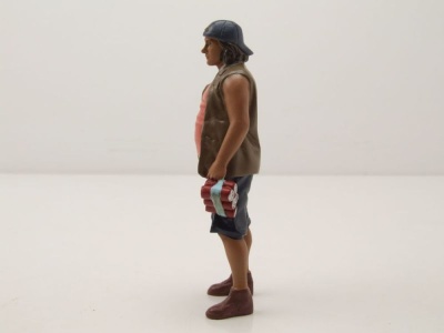 Figur Campers 2 Mann mit Mütze und Weste für 1:18 Modelle American Diorama