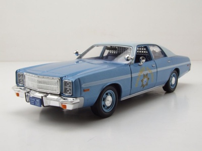 Plymouth Fury Nevada Highway Patrol 1978 blau Modellauto 1:24 Greenlight Collectibles