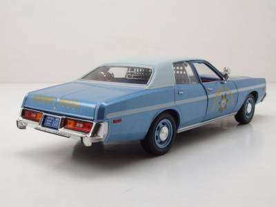 Plymouth Fury Nevada Highway Patrol 1978 blau Modellauto...