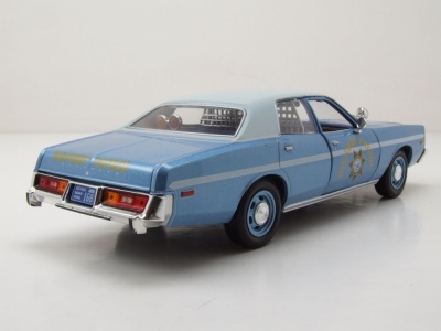 Plymouth Fury Nevada Highway Patrol 1978 blau Modellauto 1:24 Greenlight Collectibles