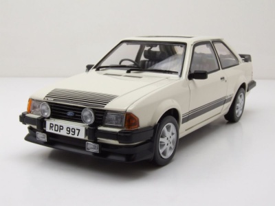 Ford Escort RS 1600i RHD 1984 weiß Modellauto 1:18...