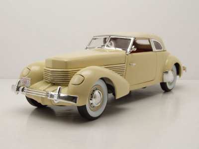Cord 810 1936 gelb Modellauto 1:18 Signature Models