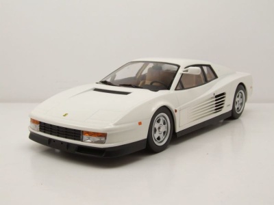 Ferrari 356 Testarossa Monospeccio US-Version 1984 weiß Modellauto 1:18 KK Scale