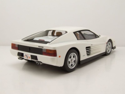 Ferrari Testarossa Monospecchio 1984 weiß Modellauto 1:18 KK Scale