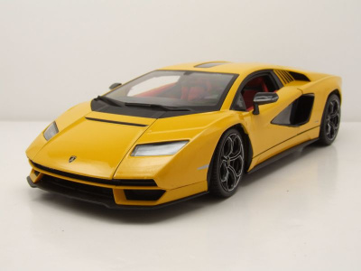 Lamborghini Countach LPI 800-4 2021 gelb Modellauto 1:18...