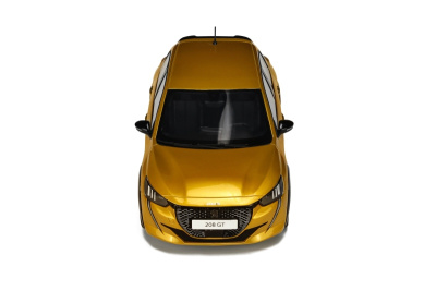 Peugeot 208 GT 2020 gelb metallic Modellauto 1:18 Ottomobile
