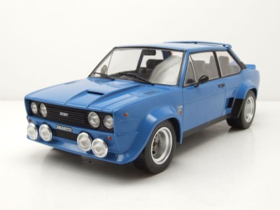 Fiat 131 Abarth 1980 blau Modellauto 1:18 ixo models