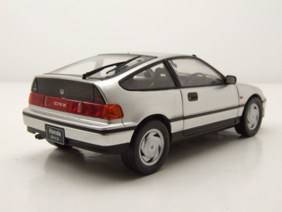 Honda CR-X RHD 1987 silber Modellauto 1:24 Whitebox