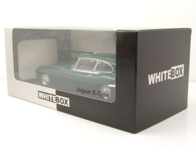 Jaguar E-Type dunkelgrün Modellauto 1:24 Whitebox