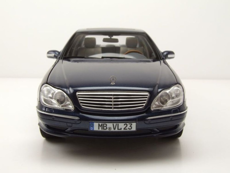 NOREV メルセデス・ベンツ S55 AMG 00 メタリックブルー 1/18 183817