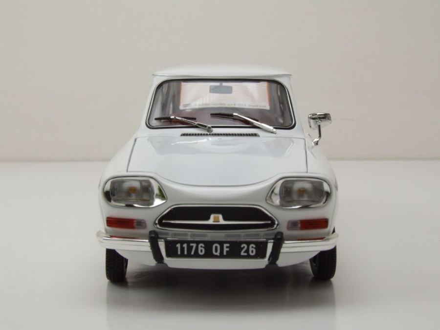 Modellauto Citroen Ami Super 1974 weiß 1:18 Norev bei