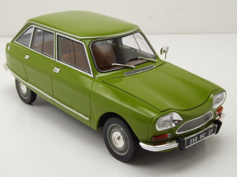 Modellauto Citroen Ami 8 Club 1969 grün 1:18 Norev bei
