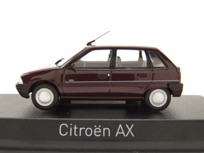 Citroen AX TEN 1992 rot Modellauto 1:43 Norev
