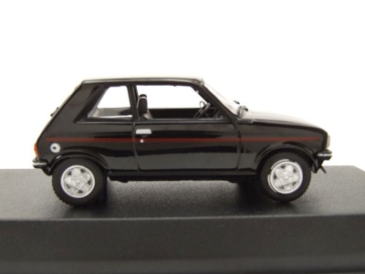 Peugeot 104 ZS 1979 schwarz Modellauto 1:43 Norev