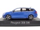 Peugeot 308 SW GT Kombi 2020 blau Modellauto 1:43 Norev