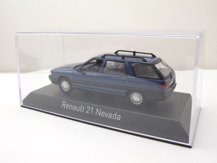 Renault 21 Nevada 2018 Blue 1:43 Model 512132 NOREV