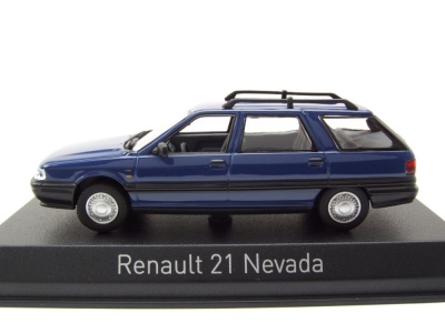 Renault 21 Nevada 2018 blau Modellauto 1:43 Norev