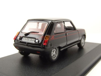 Renault 5 Alpine 1977 schwarz Modellauto 1:43 Norev