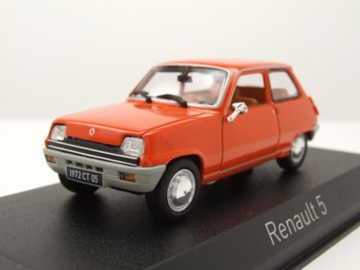 Renault 5 TL 1972 orange Modellauto 1:43 Norev