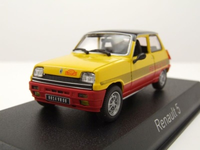 Renault 5 TS Monte Carlo 1978 gelb rot schwarz Modellauto...