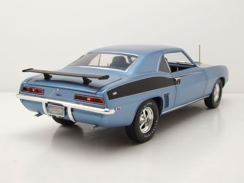1:18 ACME MODELS Chevrolet Camaro Copo Coupe 1969 Silver Black