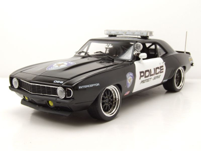Chevrolet Camaro Street Fighter Police 1969 schwarz...