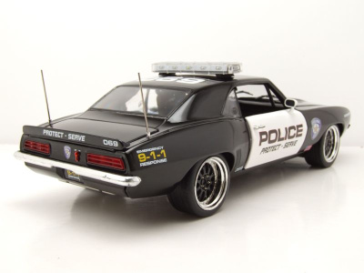 Chevrolet Camaro Street Fighter Police 1969 schwarz...