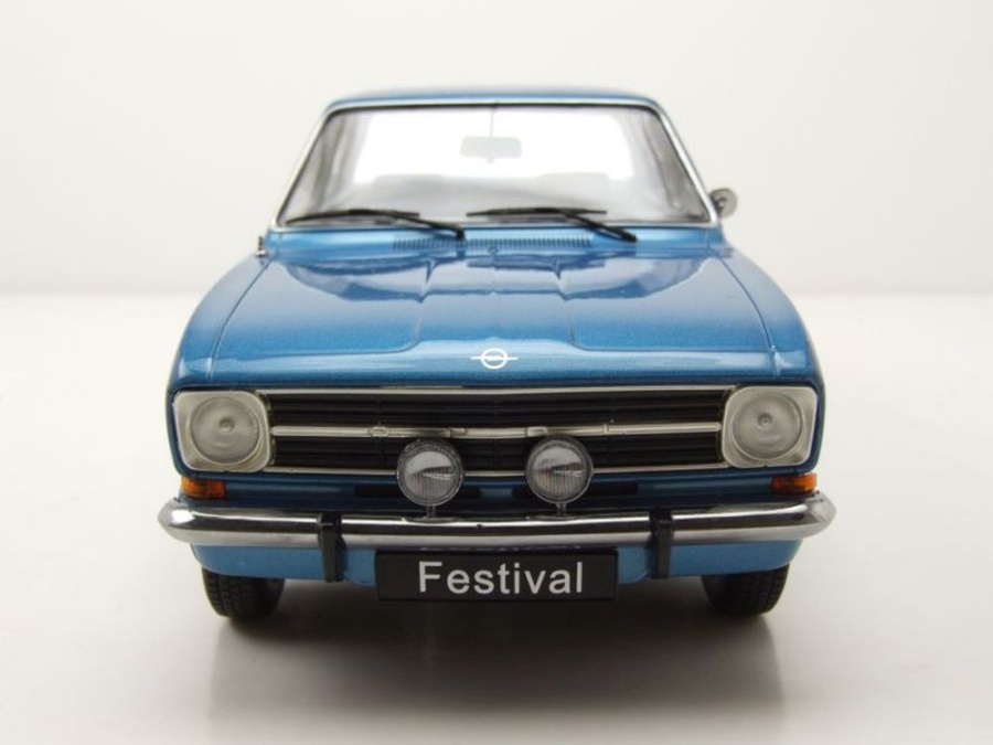 ミニカー　1/18 Opel Kadett B Festival 1973(ブルーメタリック) [KKDC180644] KK-Scale KKDC180644 - Opel Kadett B Festival Blue Metallic