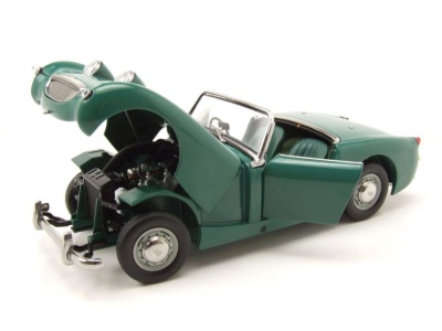 Austin Healey Sprite 1958 grün Modellauto 1:18 Kyosho