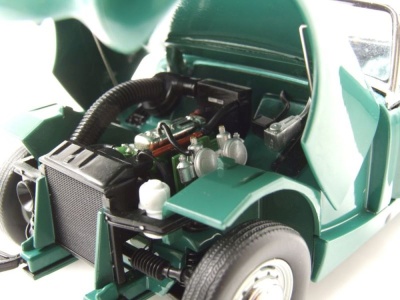 Austin Healey Sprite 1958 grün Modellauto 1:18 Kyosho