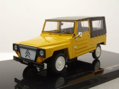 Citroen Namco Pony 1975 gelb schwarz Modellauto 1:43 ixo models