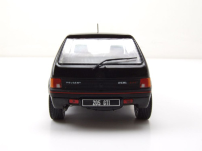 Peugeot 205 GTI 1988 schwarz Modellauto 1:24 Whitebox