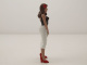Figur Pin-Up Girl Suzy schwarz weiß für 1:18 Modelle American Diorama