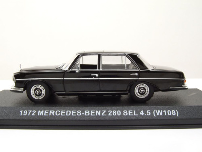 Mercedes 280 SEL 4.5 W108 1972 schwarz Rocky IV Modellauto 1:43 Greenlight Collectibles