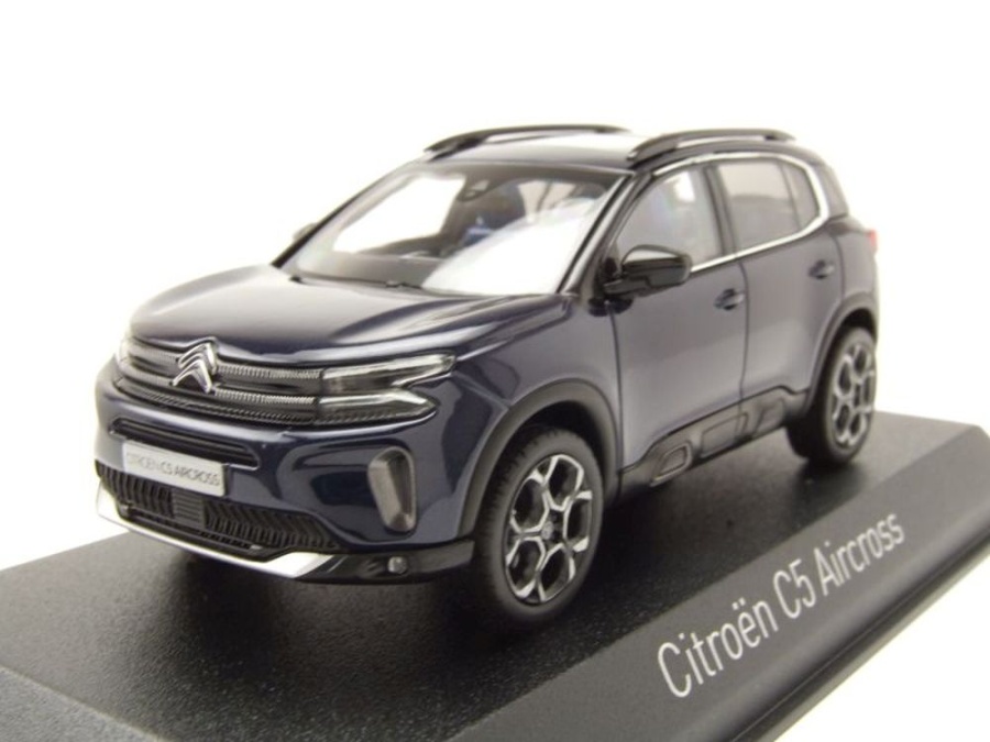 Modellauto Citroen C5 Aircross 2022 dunkelblau 1:43 Norev bei