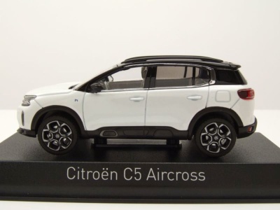 Citroen C5 Aircross 2022 weiß schwarz Modellauto 1:43 Norev