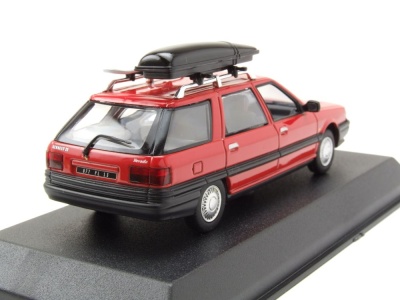 Renault 21 Nevada 1989 rot mit Dachgepäckträger...