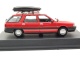 Renault 21 Nevada 1989 rot mit Dachgepäckträger Modellauto 1:43 Norev