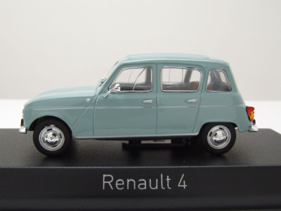 Renault 4 1974 hellblau Modellauto 1:43 Norev