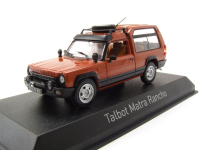 Talbot Matra Rancho 1982 ocker Modellauto 1:43 Norev