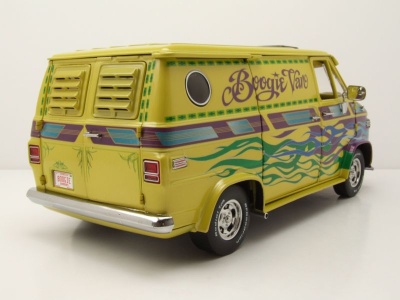 Chevrolet G-Series Van 1976 gelb Boogie Van Modellauto...