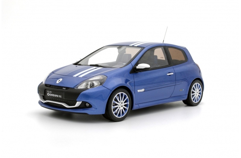 Renault Clio 3 RS Gordini 2012 blau Modellauto 1:18 Ottomobile