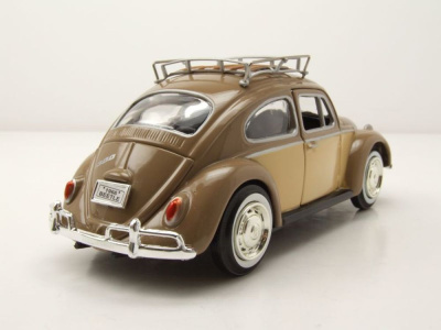 VW Käfer mit Dachgepäckträger 1966 braun...