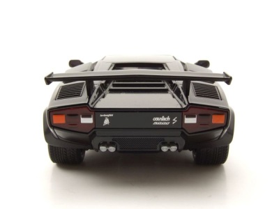 Lamborghini Countach LP 5000 S schwarz Modellauto 1:24 Welly