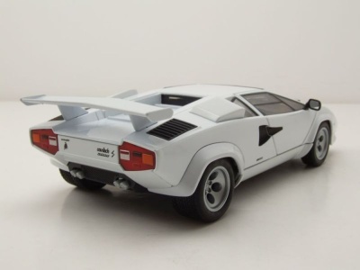 Lamborghini Countach LP 5000 S weiß Modellauto 1:24...