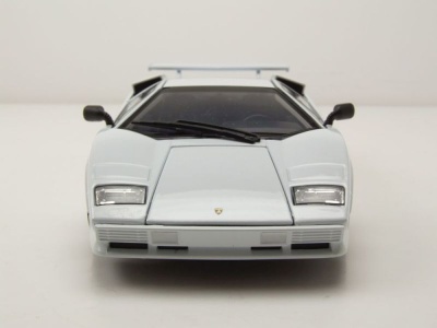 Lamborghini Countach LP 5000 S weiß Modellauto 1:24 Welly