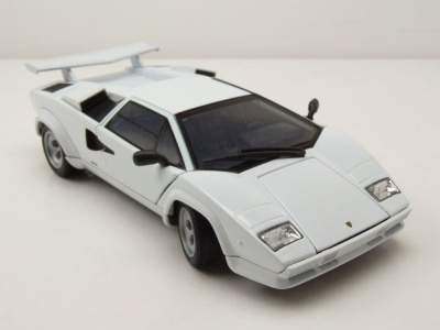 Lamborghini Countach LP 5000 S weiß Modellauto 1:24 Welly